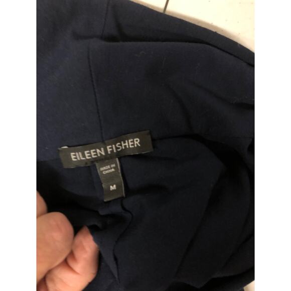 Eileen Fisher Navy Tunic  Ladies Size Medium  ** - Picture 3 of 3